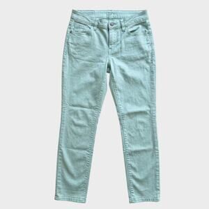 LOFT Mint Green Boyfriend Jeans